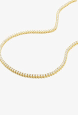Melinda Maria Not Your Basic Tennis Necklace 16"