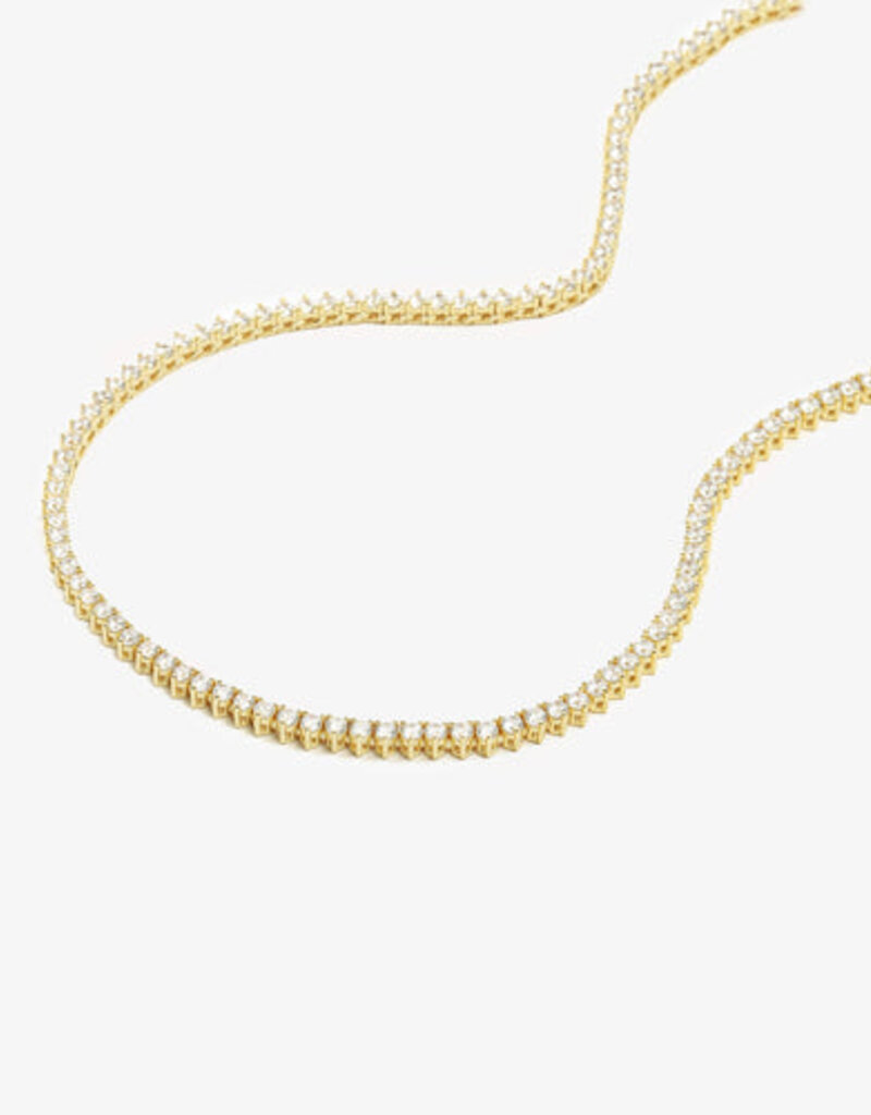 Melinda Maria Not Your Basic Tennis Necklace 16"