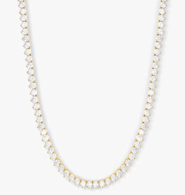 Melinda Maria Mama Not Your Basic Tennis Necklace 18"