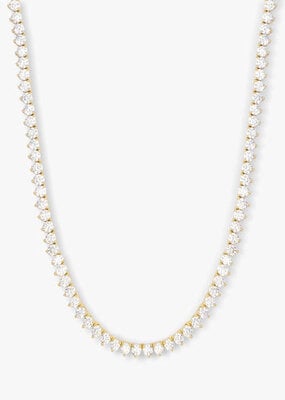 Melinda Maria Mama Not Your Basic Tennis Necklace 18"