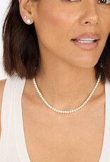 Melinda Maria Mama Not Your Basic Tennis Necklace 18"