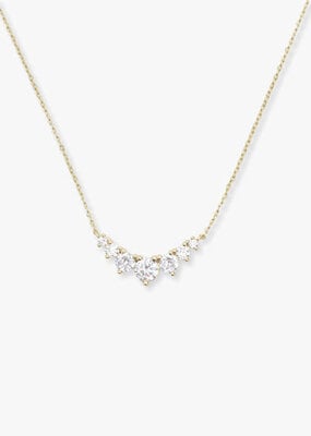 Melinda Maria Not Your Basic Multi Stone Pendant Necklace
