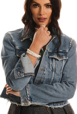 Melinda Maria She's An Icon Tennis Bracelet