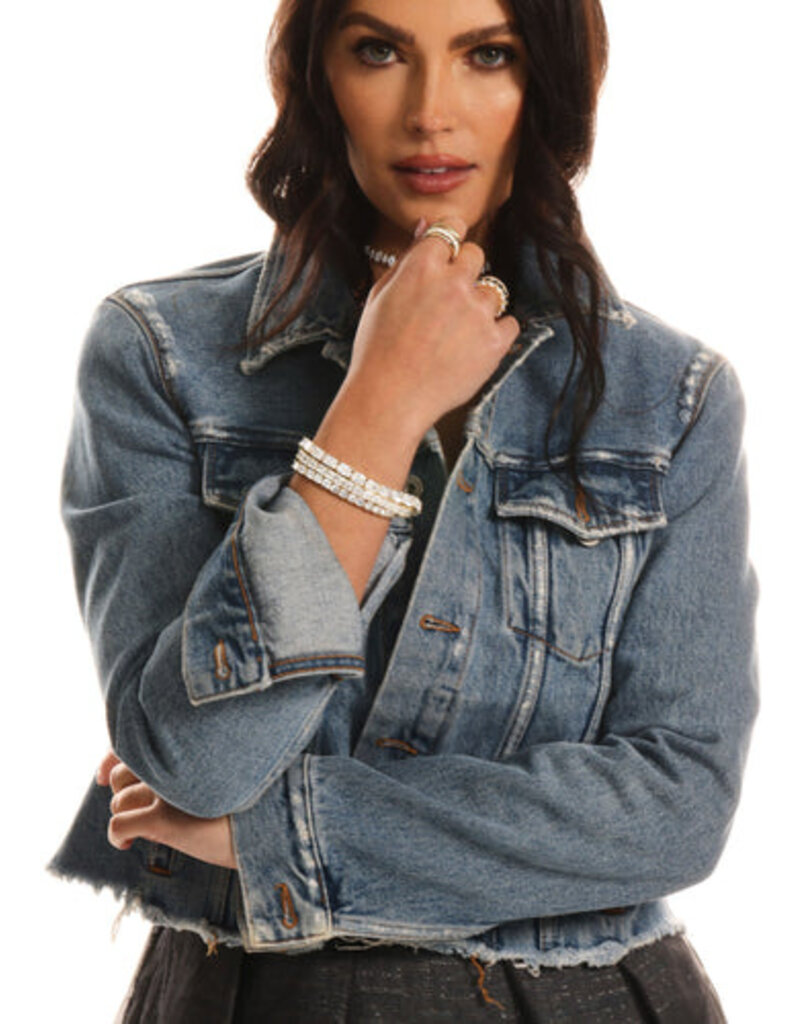 Melinda Maria She's An Icon Tennis Bracelet