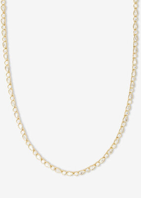 Melinda Maria Isla Tennis Necklace 16"