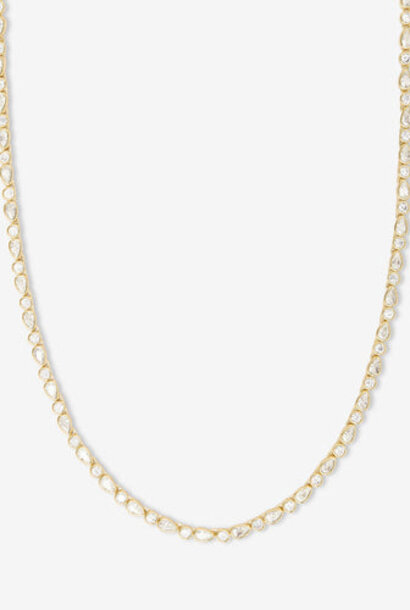 Isla Tennis Necklace 16"