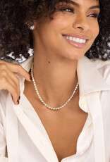 Melinda Maria Isla Tennis Necklace 16"