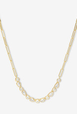 Melinda Maria Isla Samantha Tennis Necklace