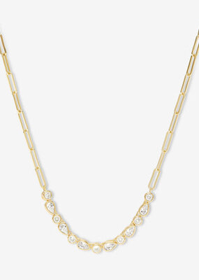 Melinda Maria Isla Samantha Tennis Necklace