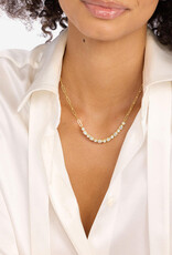 Melinda Maria Isla Samantha Tennis Necklace