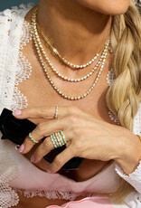 Melinda Maria Isla Samantha Tennis Necklace