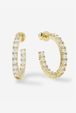 Melinda Maria Heiress Hoops 1"