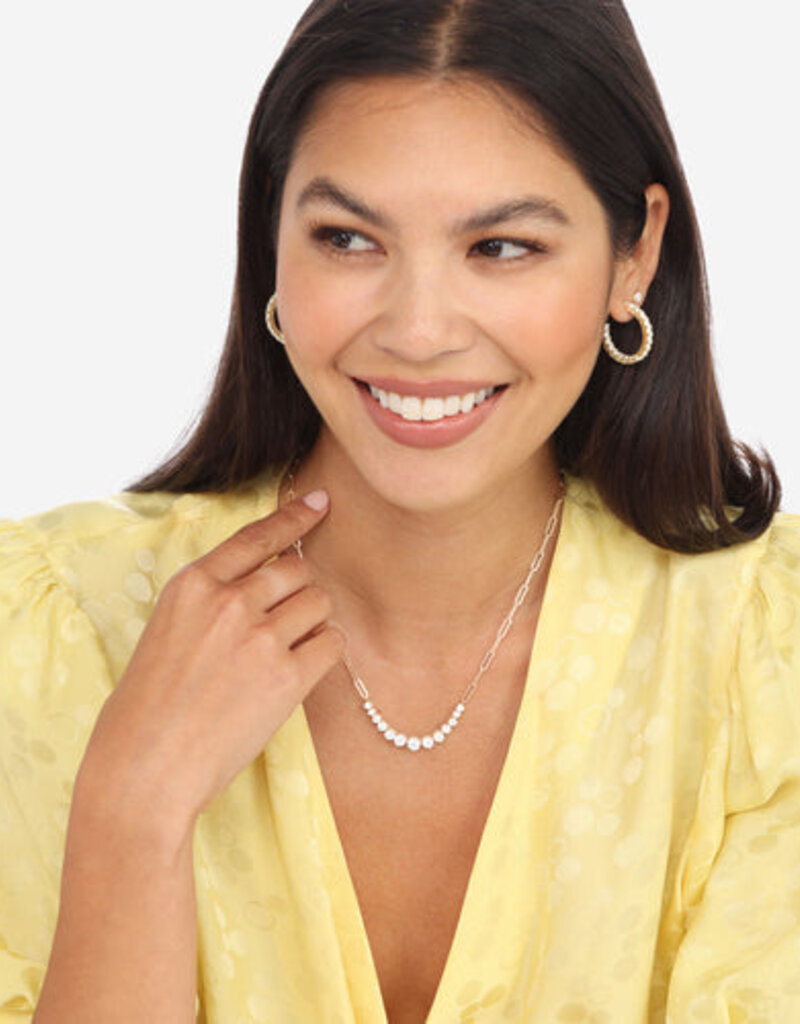 Melinda Maria Heiress Hoops 1"