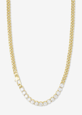 Melinda Maria Baby Julian Really Loves Diamonds Necklace 16"