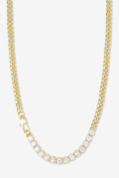 Baby Julian Really Loves Diamonds Necklace 16"