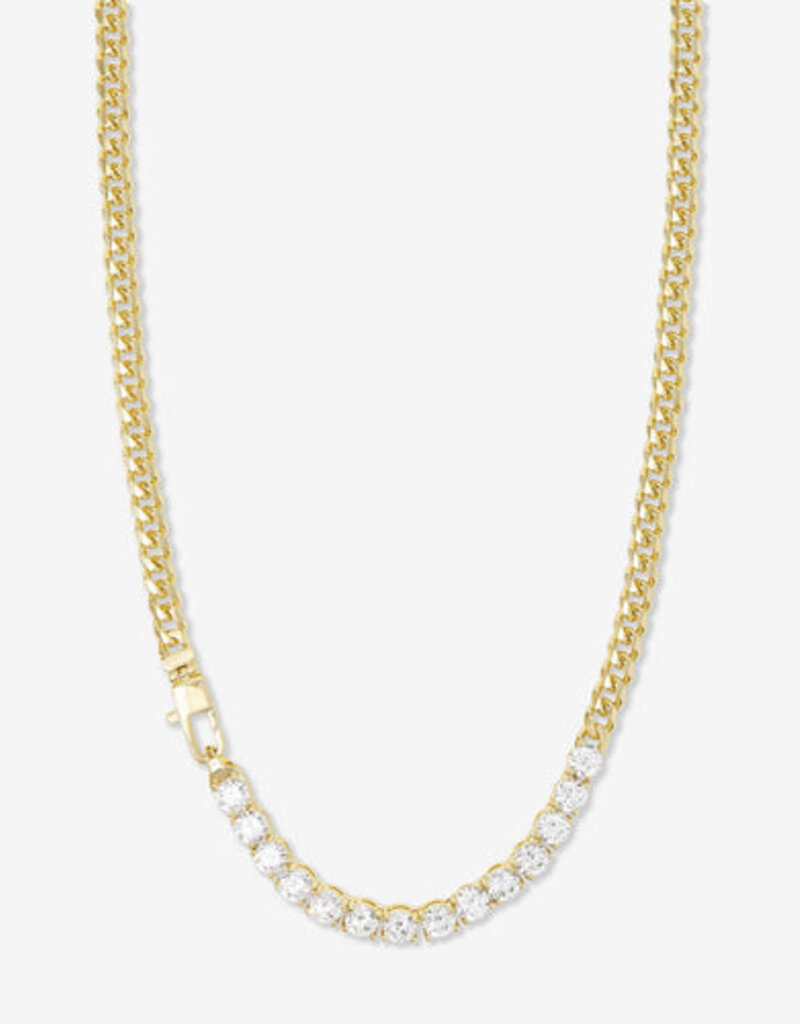 Melinda Maria Baby Julian Really Loves Diamonds Necklace 16"