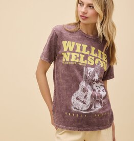 Daydreamer Willie Nelson Red Headed Stranger Weekend Tee