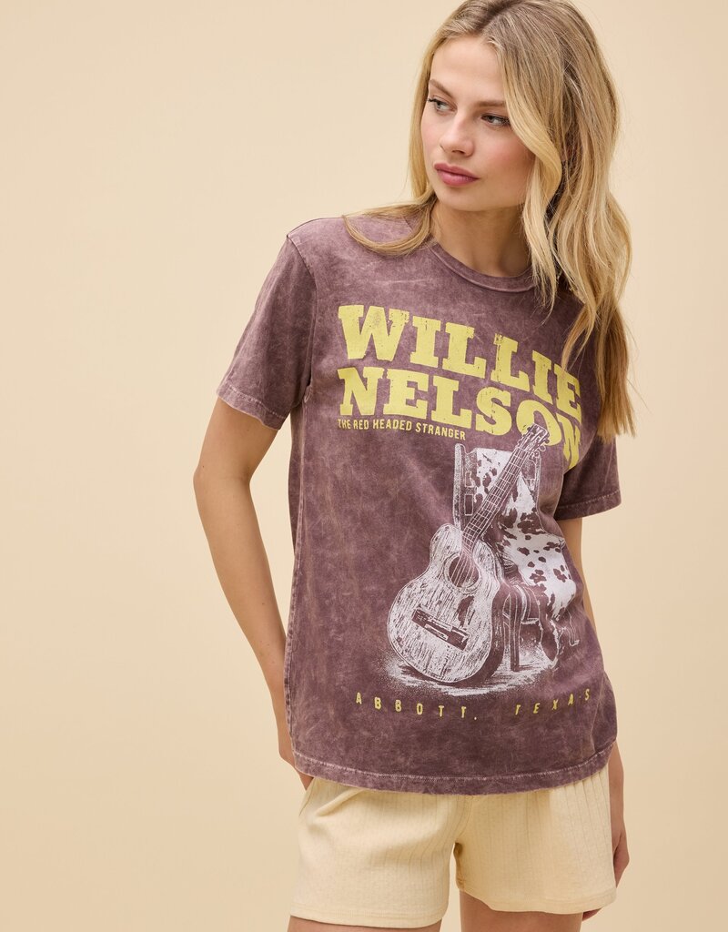 Daydreamer Willie Nelson Red Headed Stranger Weekend Tee