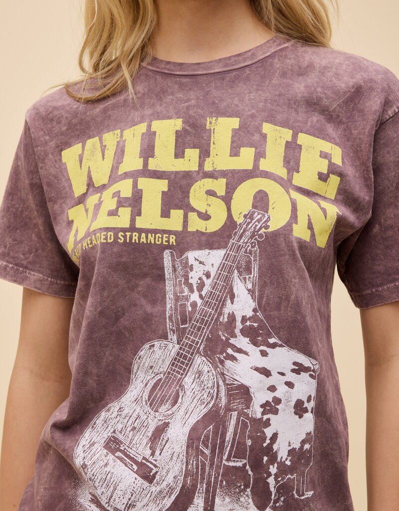Daydreamer Willie Nelson Red Headed Stranger Weekend Tee