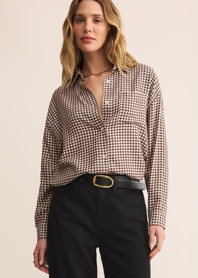 Z Supply River Plaid Button Up