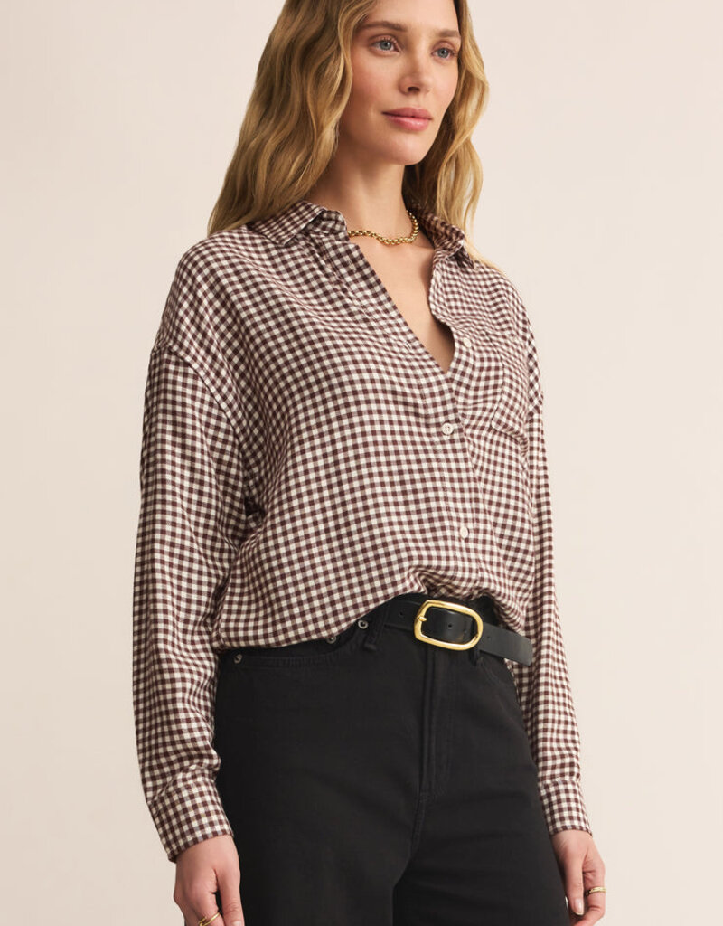 Z Supply River Plaid Button Up