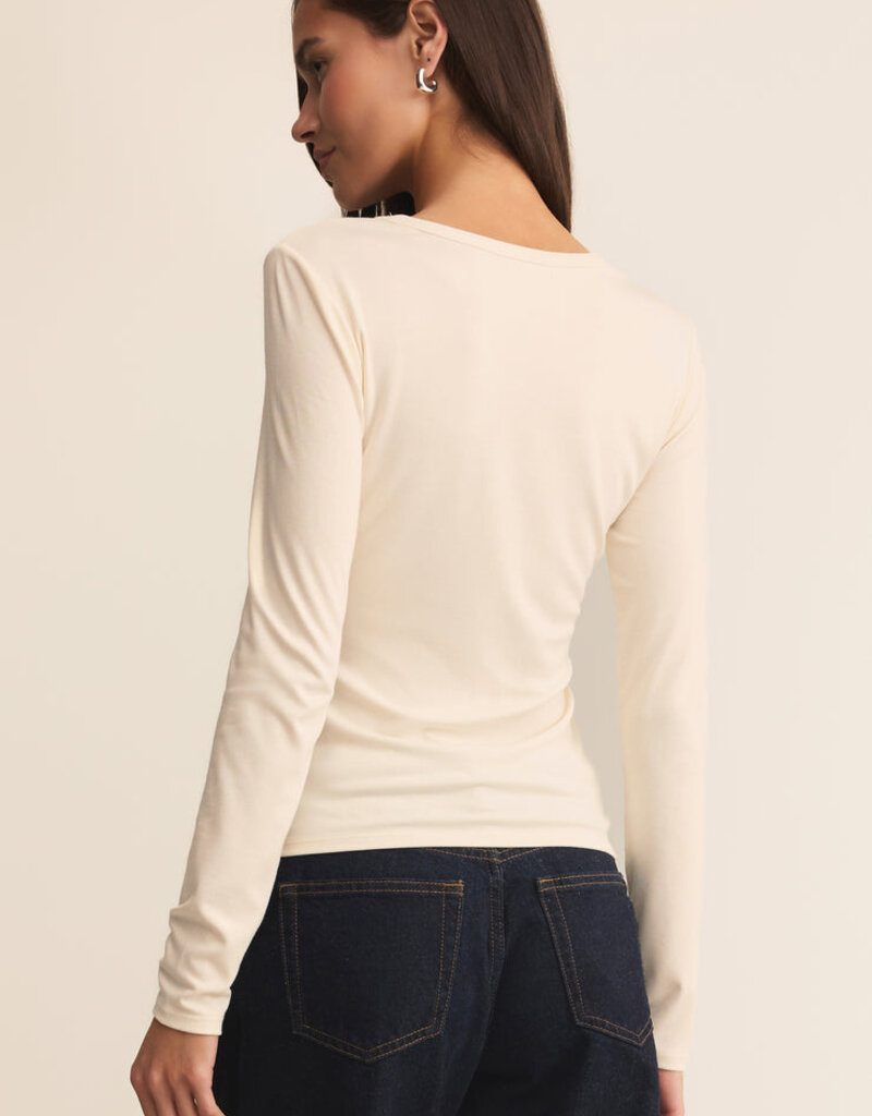 Z Supply Second Skin Crew Long Sleeve