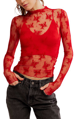 Free People Lady Lux Layering Top