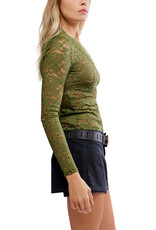 Free People All Day Lace Long Sleeve