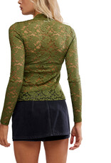 Free People All Day Lace Long Sleeve