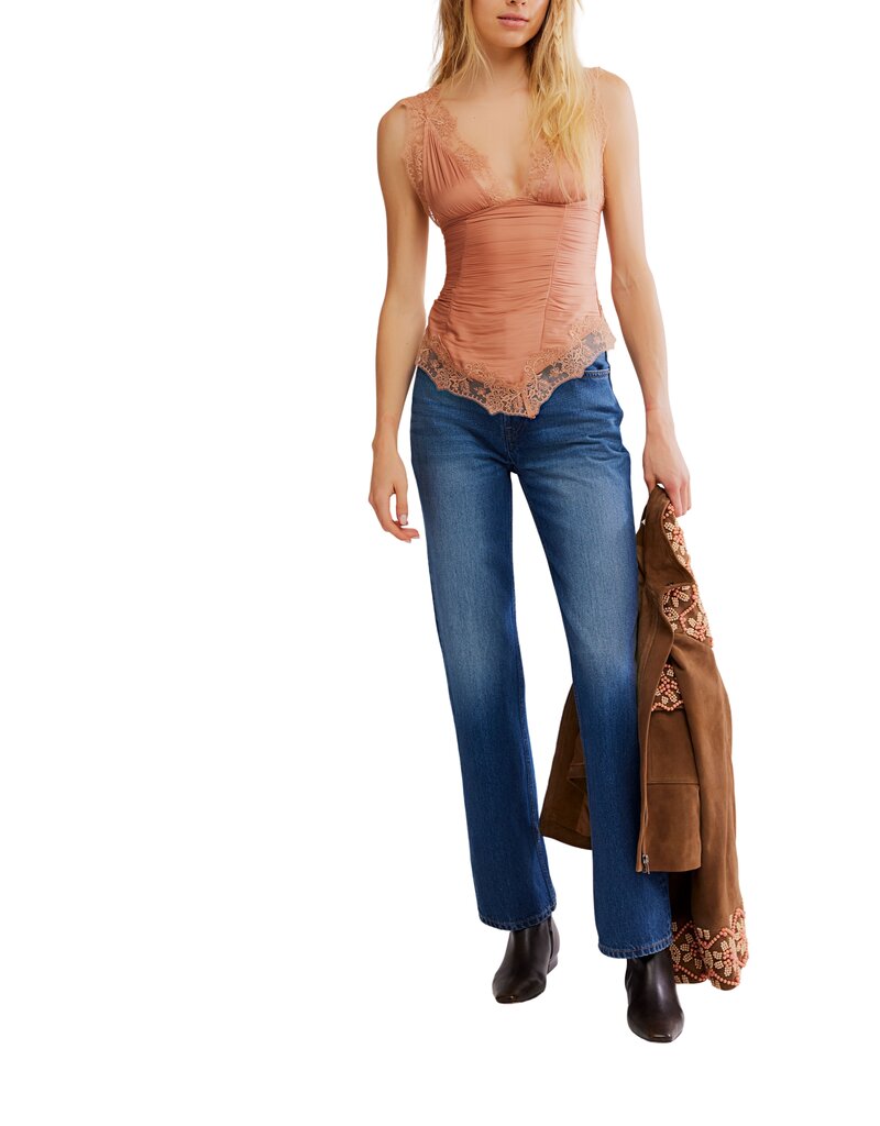 Free People Elena Lace Tank