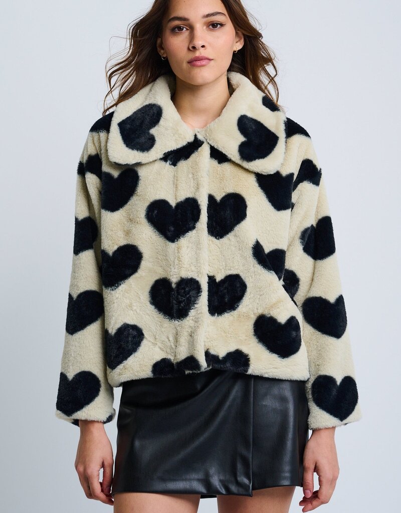 Lisa Todd Love Shag Faux Fur Jacket