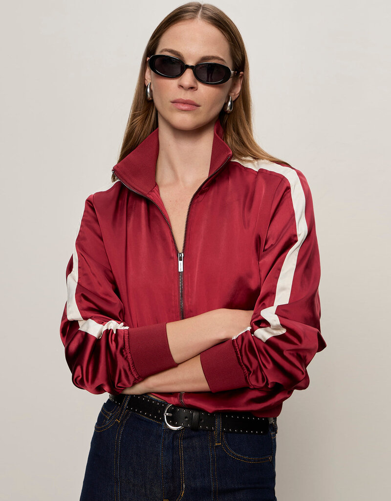Sanctuary Satin Track Jacket