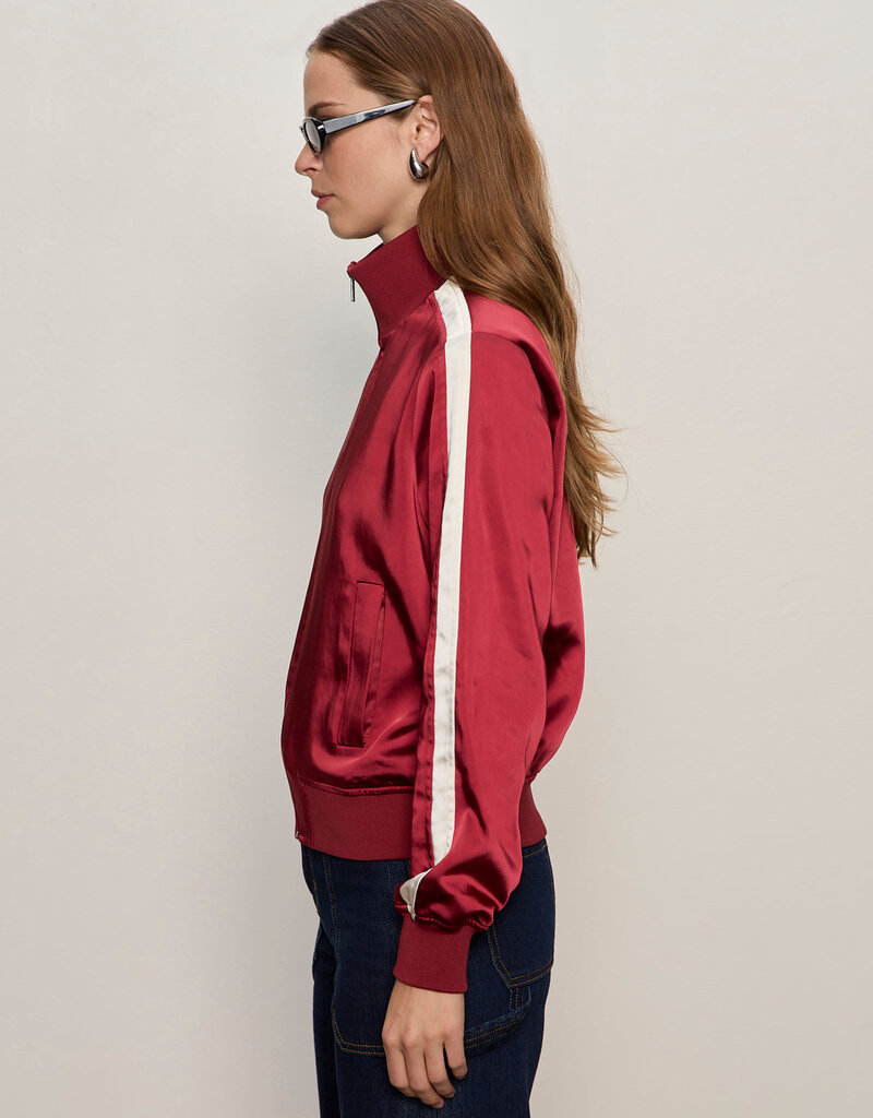 Sanctuary Satin Track Jacket