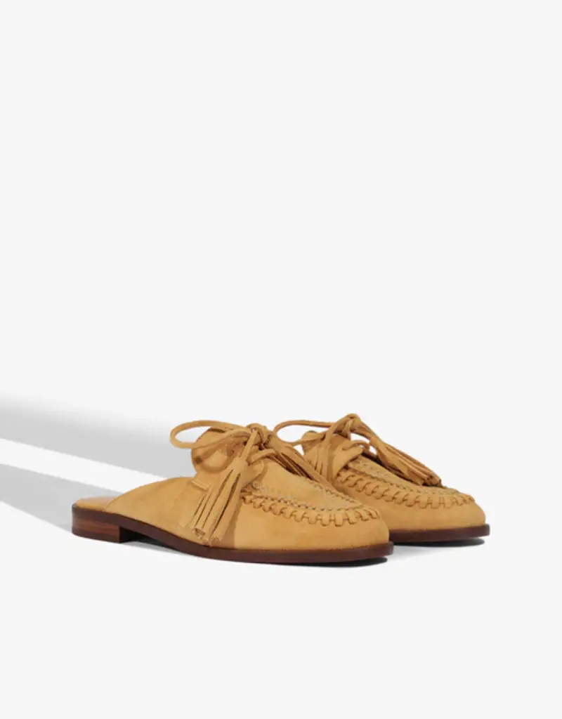 Schutz Kim Mule Suede Flat