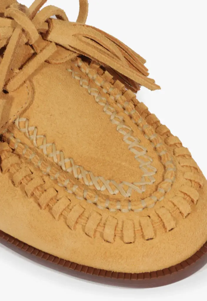 Schutz Kim Mule Suede Flat