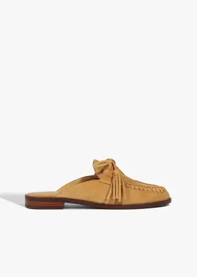 Schutz Kim Mule Suede Flat
