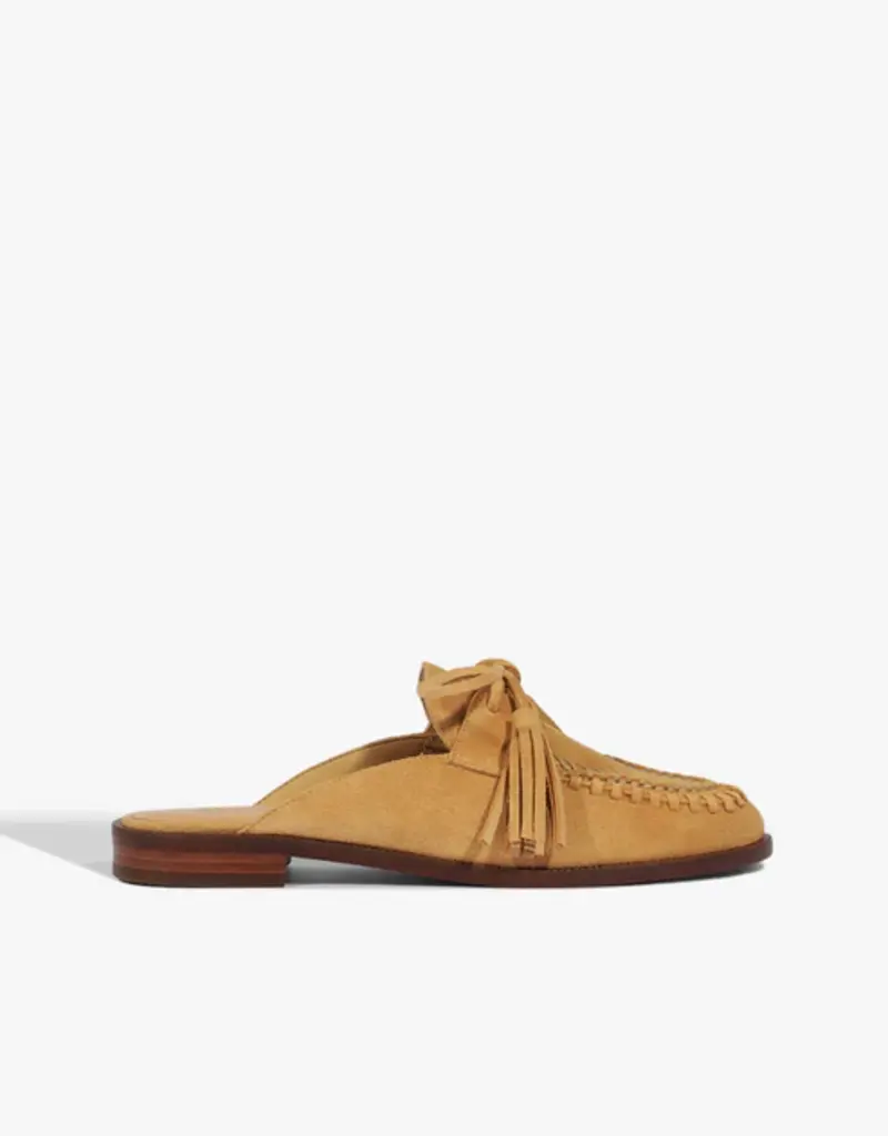Schutz Kim Mule Suede Flat