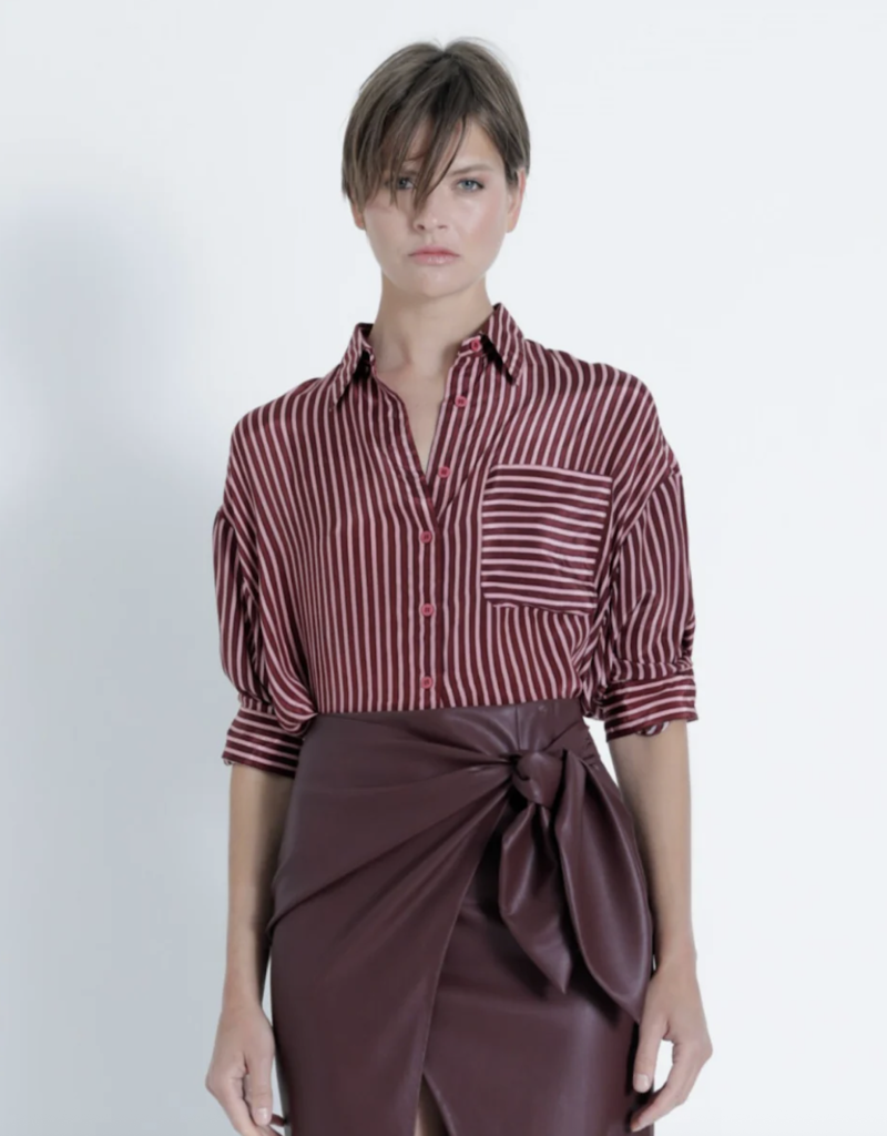 Karina Grimaldi Malaga Striped Top