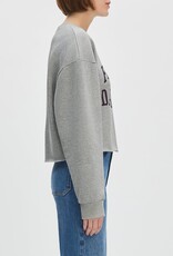 Favorite Daughter Cropped Collegiate Sweatshirt