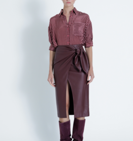 Karina Grimaldi Sybill Vegan Leather Skirt