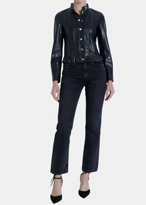 Karina Grimaldi Scarlett Vegan Leather Jacket