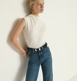 Nation Lulu Mock Neck Top