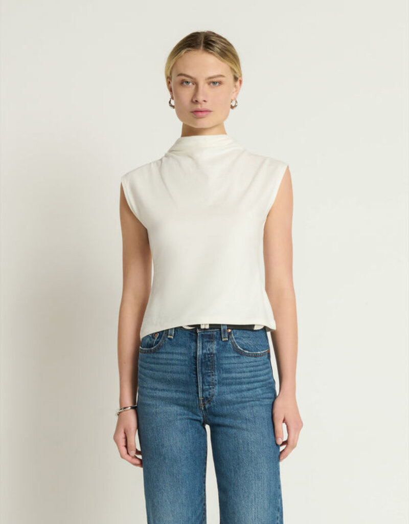 Nation Lulu Mock Neck Top