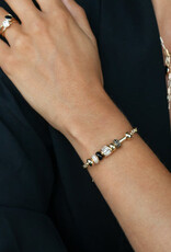 Thatch Noir Bead Bracelet