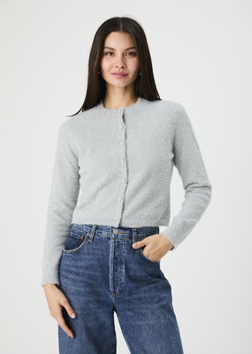 French Connection Tinsel Knit Slim Cardigan