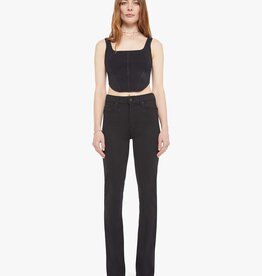 Mother High Waisted Runaway - Black