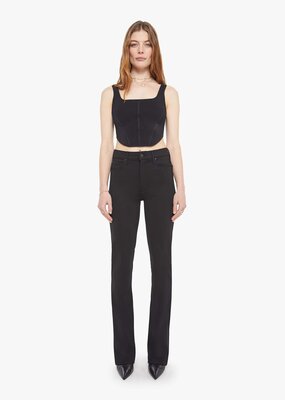 Mother High Waisted Runaway - Black