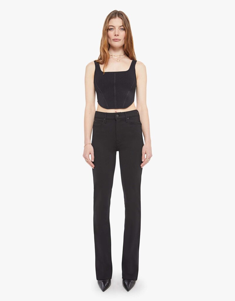 Mother High Waisted Runaway - Black