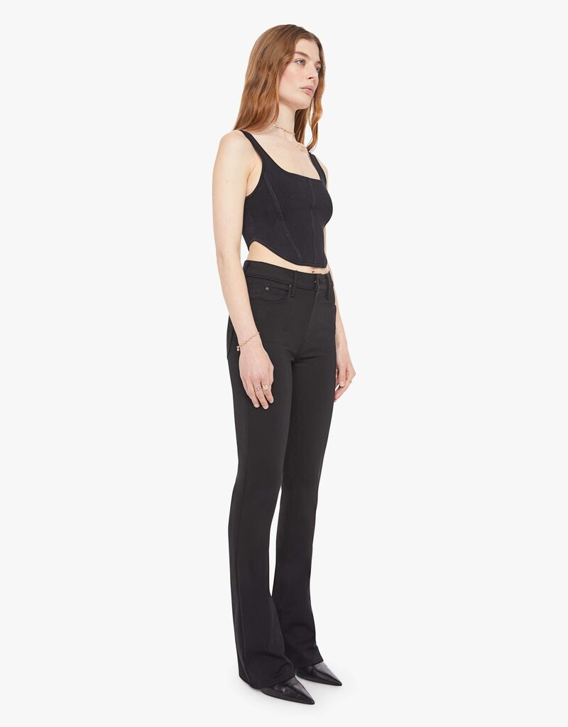 Mother High Waisted Runaway - Black