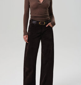 Citizens of Humanity Ayla Baggy Velvet - Espresso